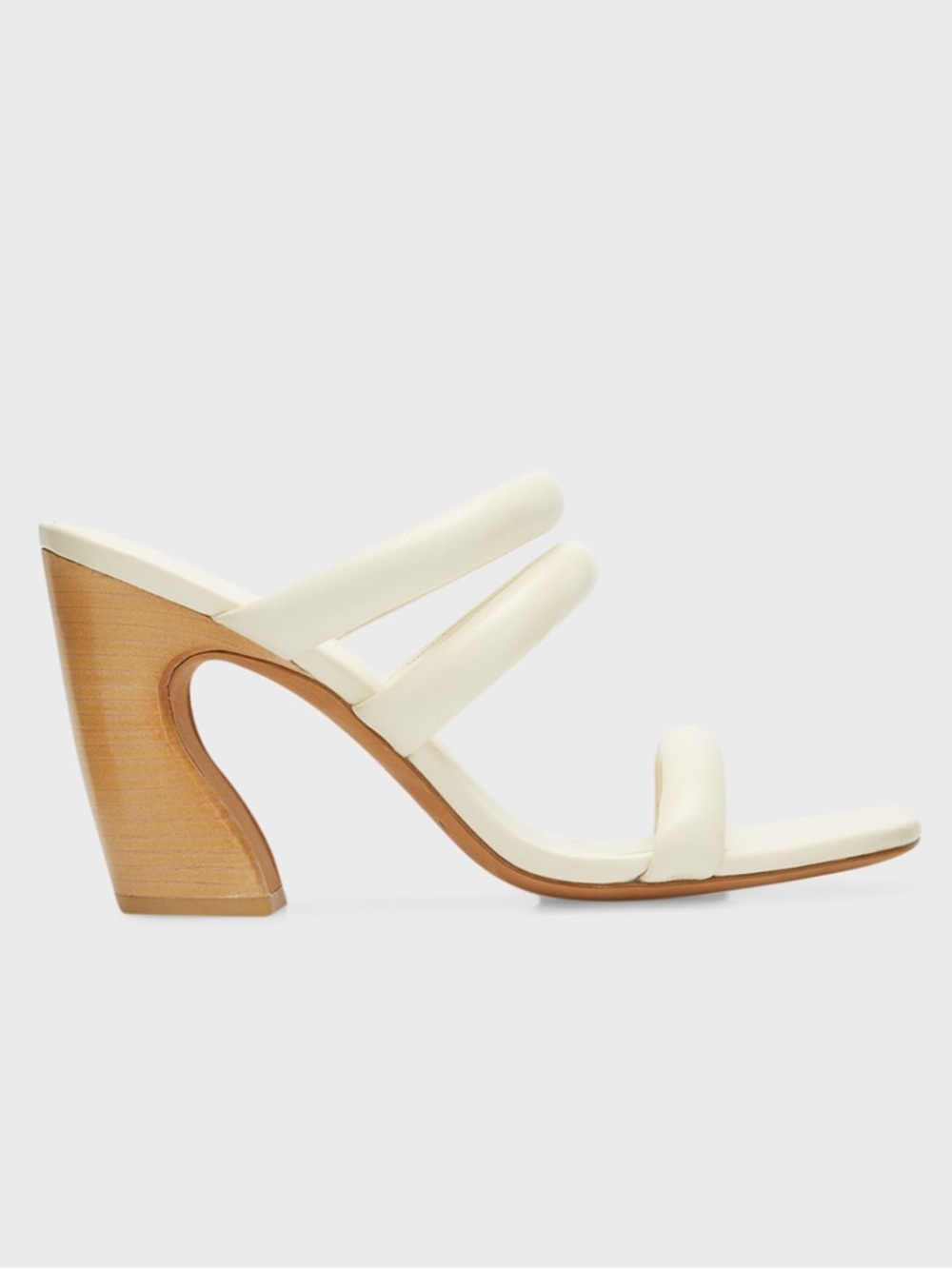 🆕{Vince} Dara Tubular Three-Band Slide Sandals